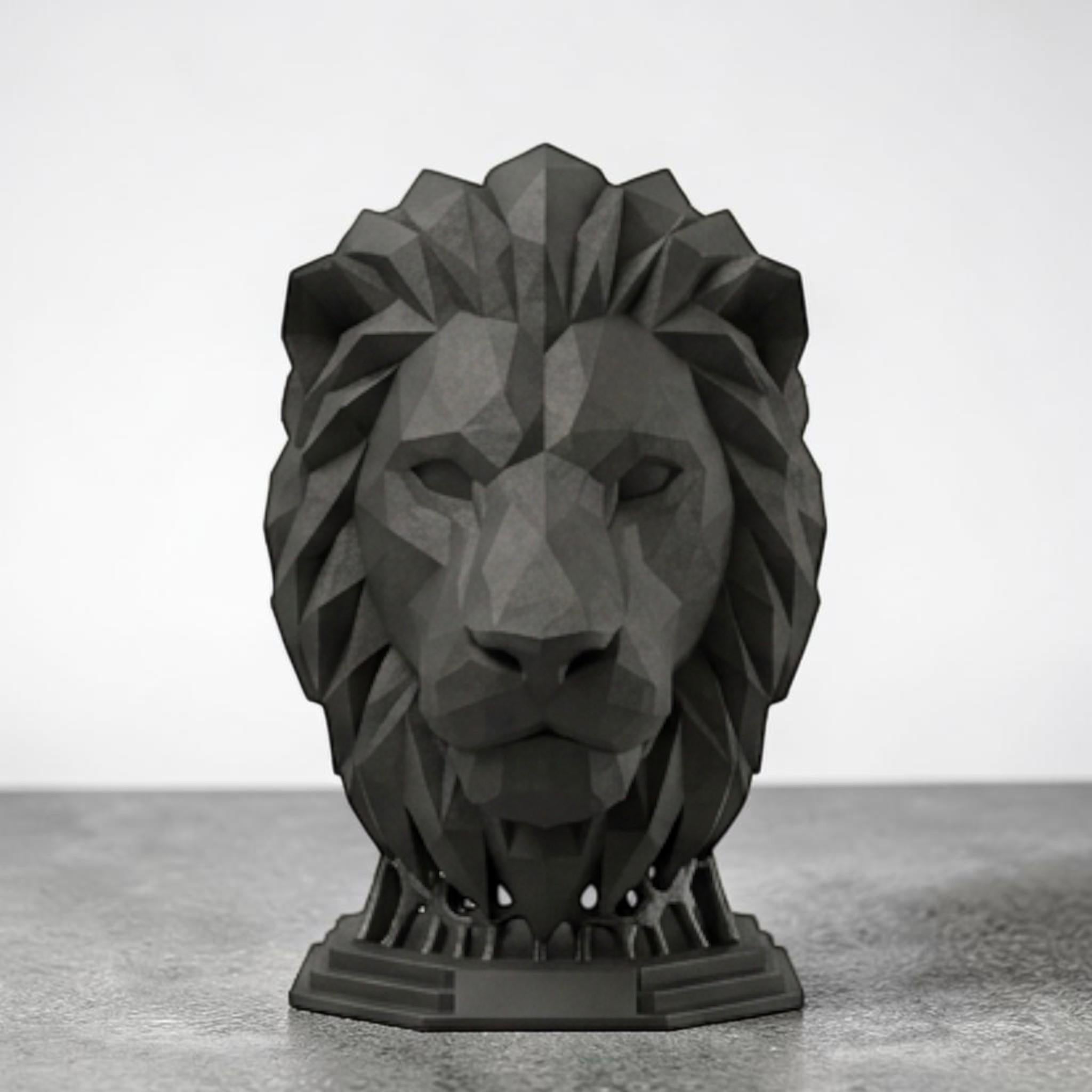 Majestic Lion Headphone Stand – 3D Printed Bold Gaming Desk Art