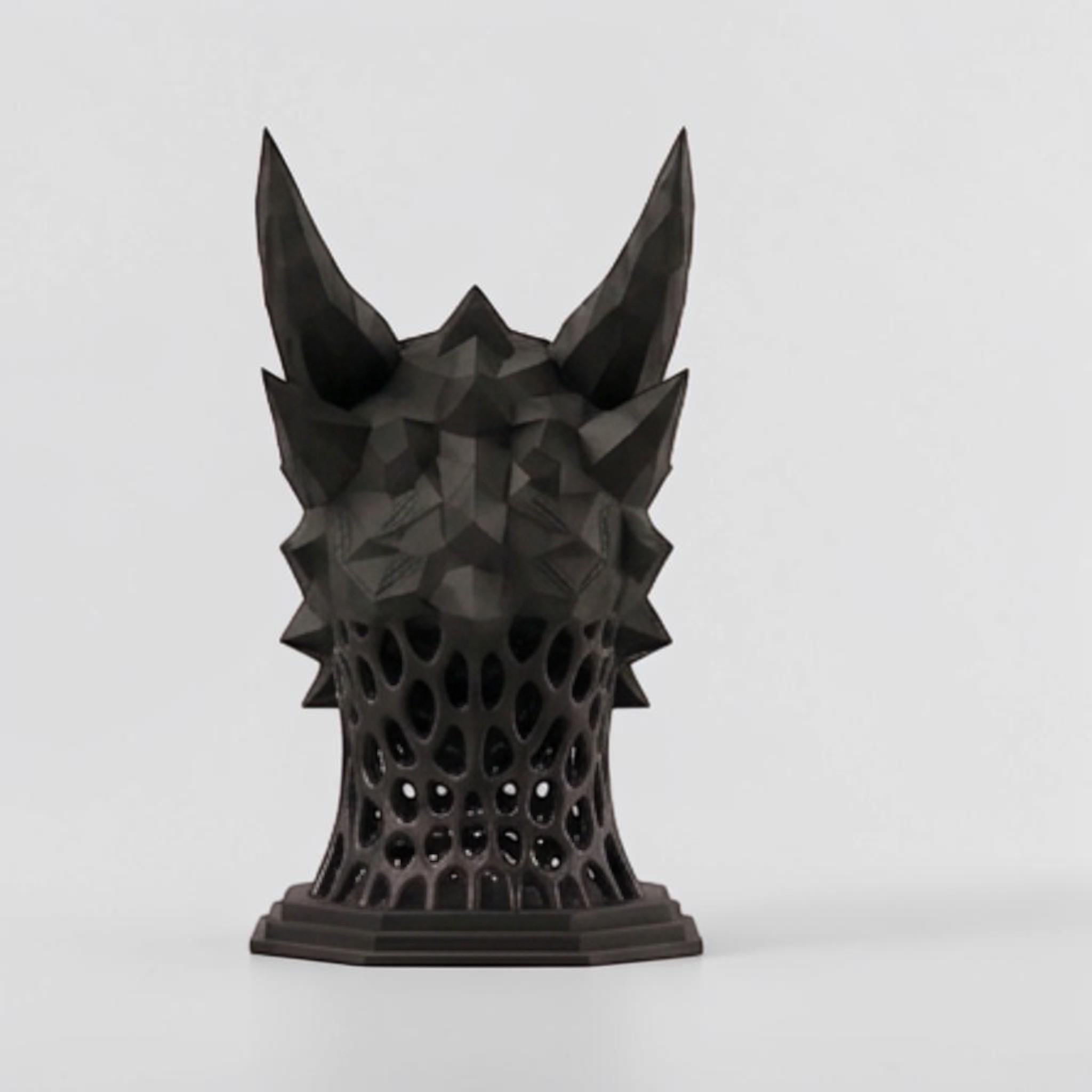 Mech Dragon Headset Stand – 3D Printed Sci-Fi Gaming Desk Decor