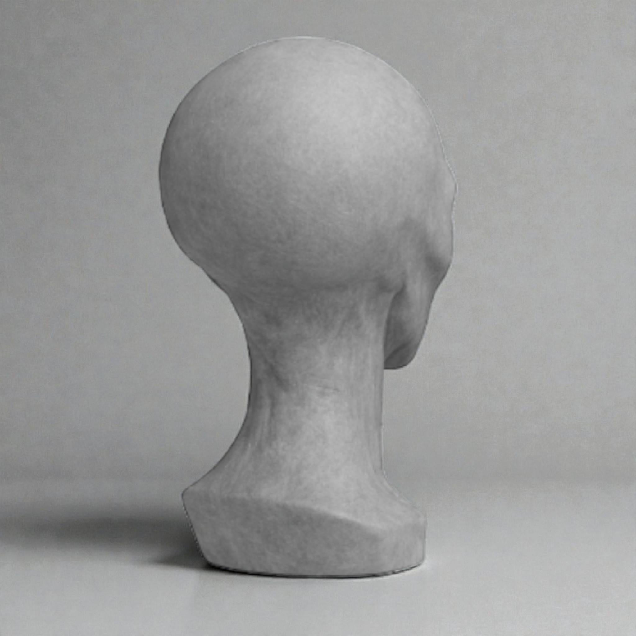 Headphone Stand Alien Bust, Sci-Fi Desk Decor __etsy:7633899588