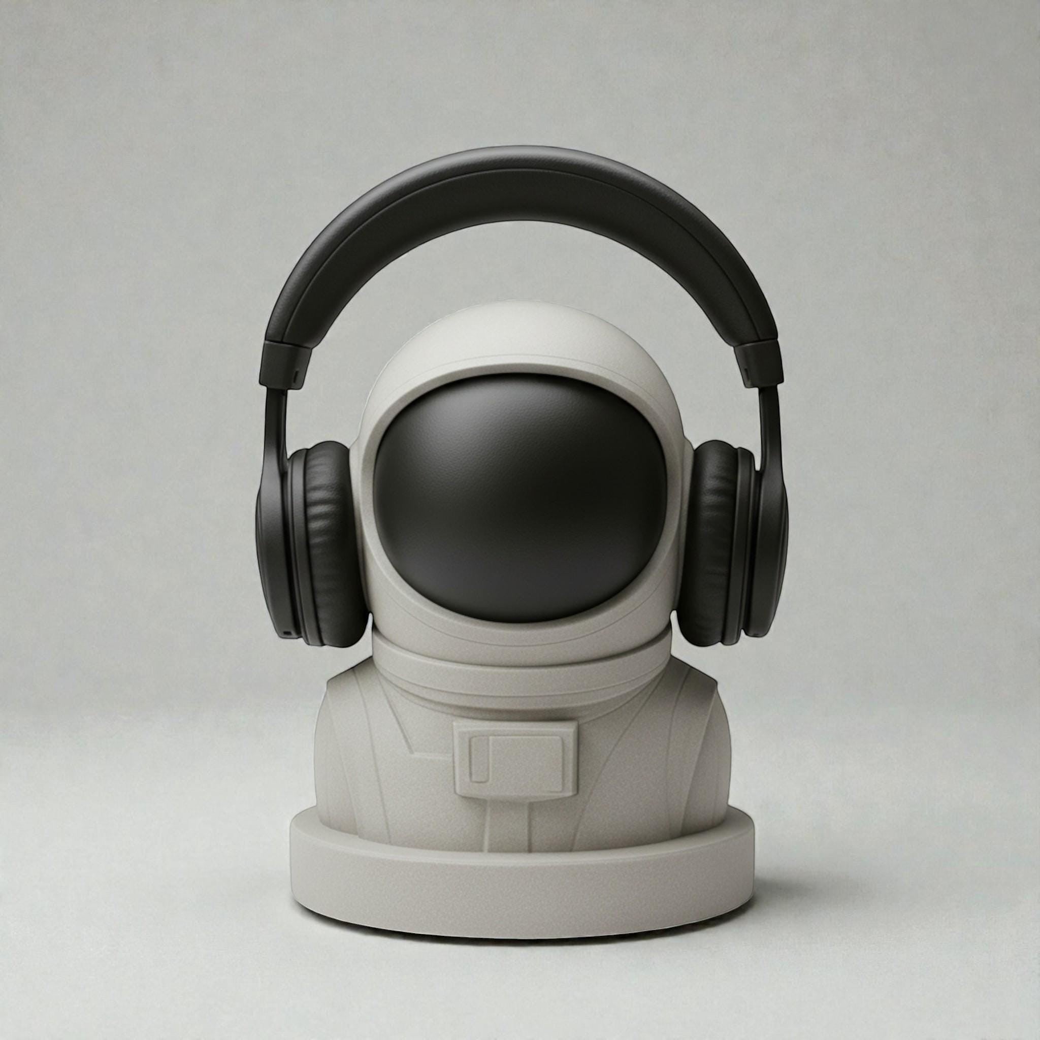 Astronaut Headphone Stand – 3D Printed Space Desk Decor & Headset Holder