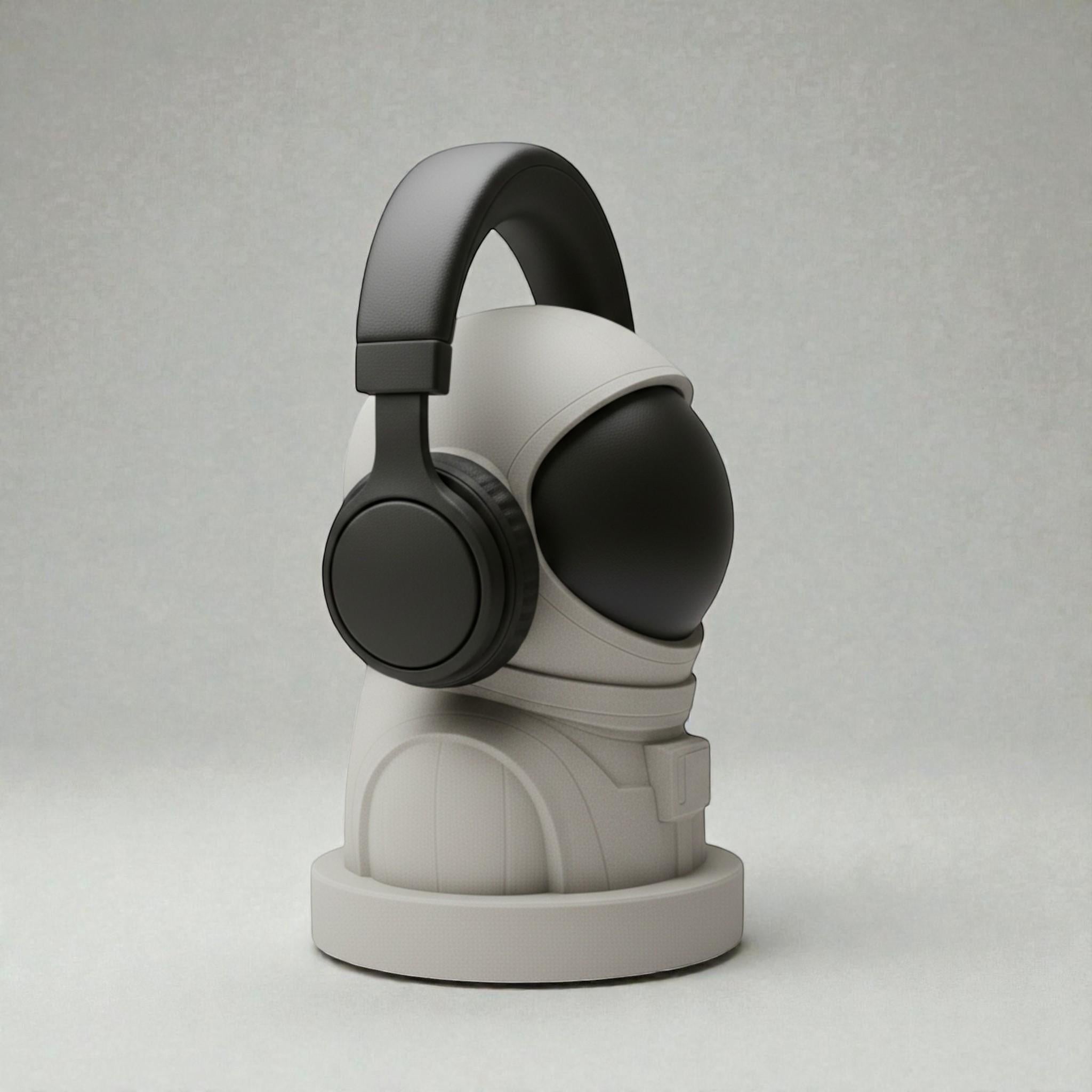 Astronaut Headphone Stand – 3D Printed Space Desk Decor & Headset Holder