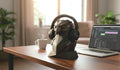 Eagle Headphone Stand – 3D Printed Geometric Low-Poly Gaming Desk Holder