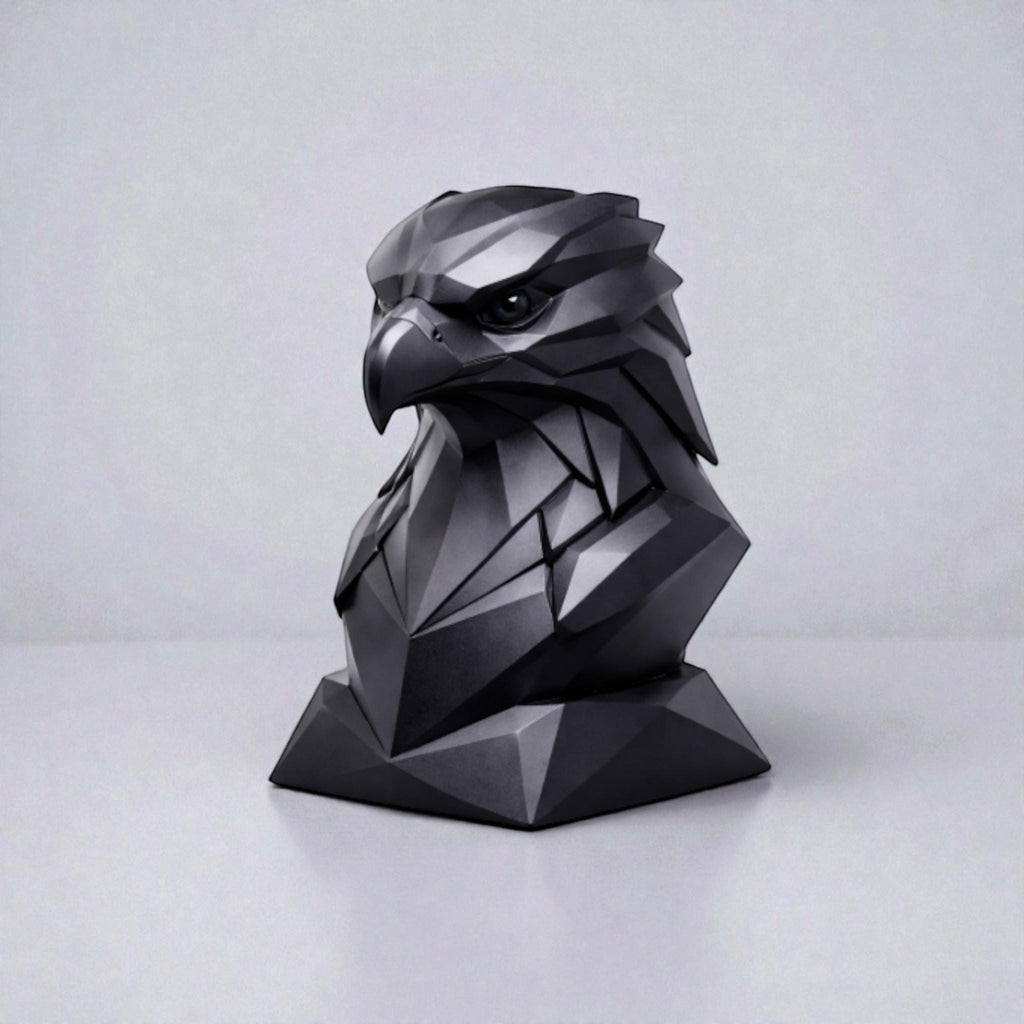Eagle Headphone Stand – 3D Printed Geometric Low-Poly Gaming Desk Holder