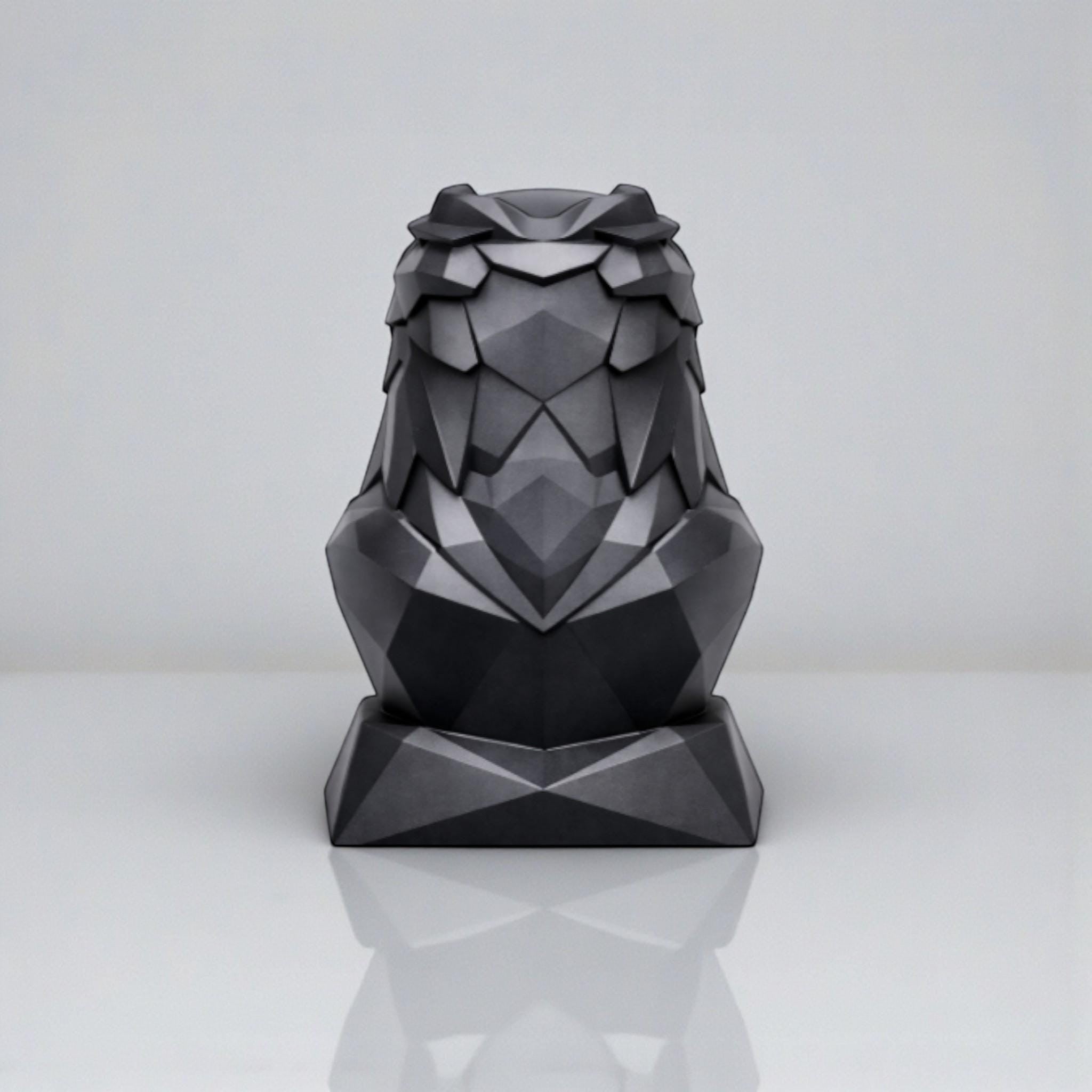 Eagle Headphone Stand – 3D Printed Geometric Low-Poly Gaming Desk Holder
