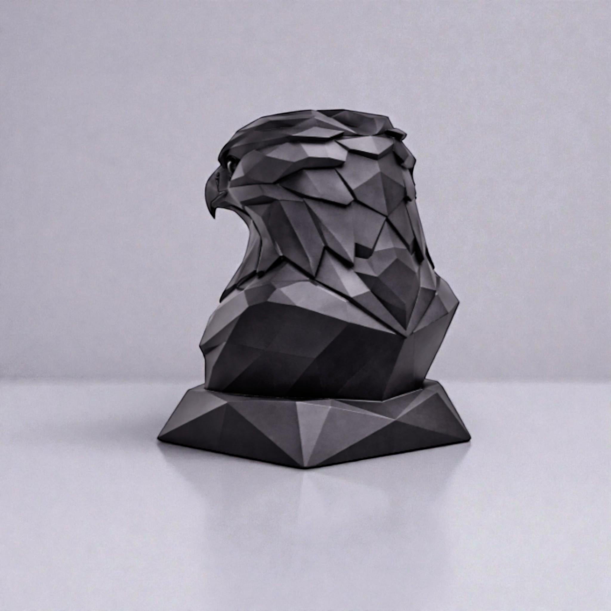 Eagle Headphone Stand – 3D Printed Geometric Low-Poly Gaming Desk Holder