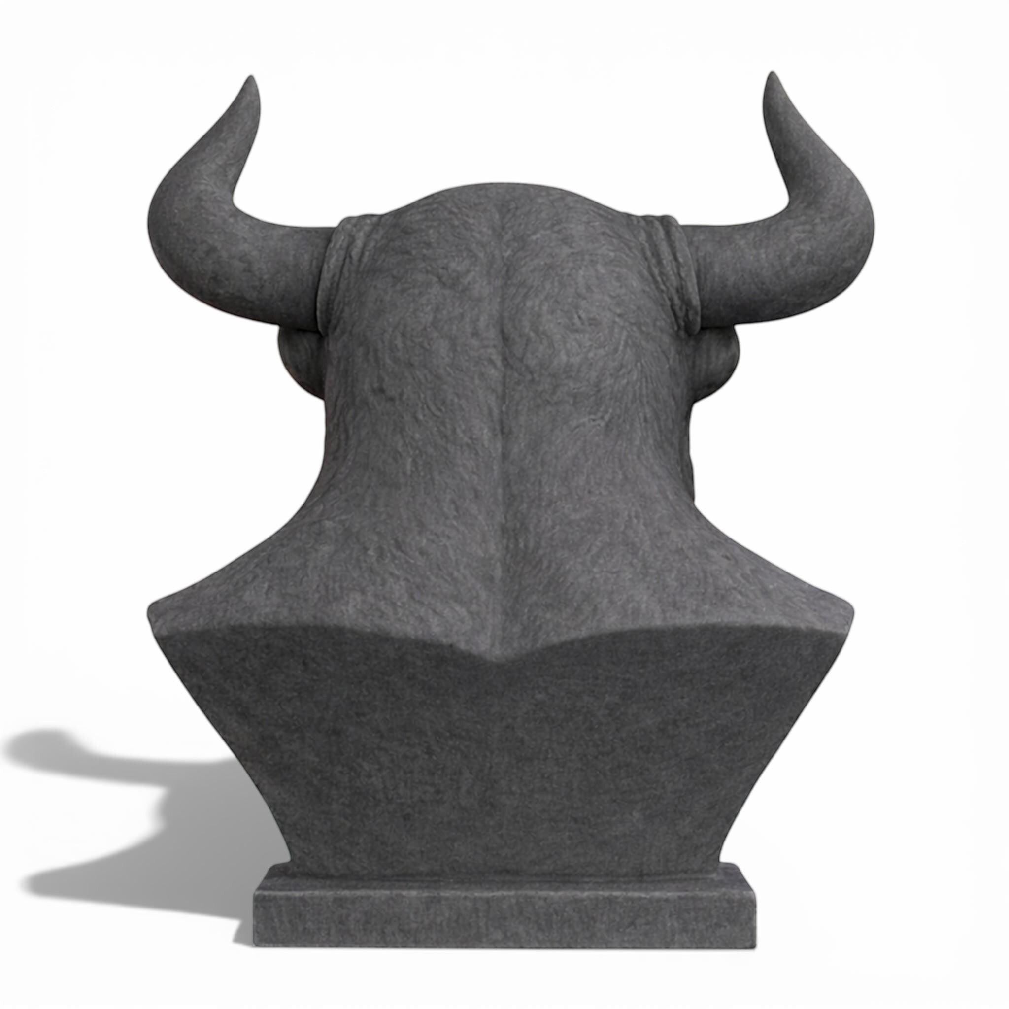 Minotaur Bust Headphone Stand – Horned Headset Holder for Mythology & Gaming Desks